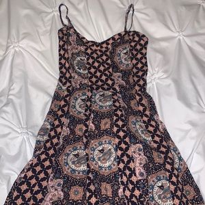 pattern dress aeropostale size xs
